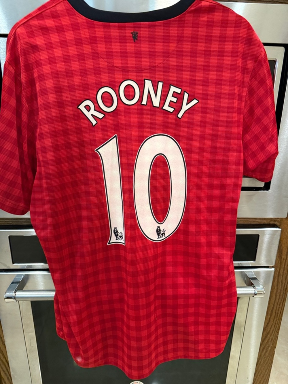 Authentic Manchester United kit Embellished Rooney #10 soccer Jersey